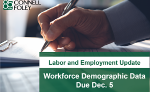 Workforce Demographic Data Due Dec. 5