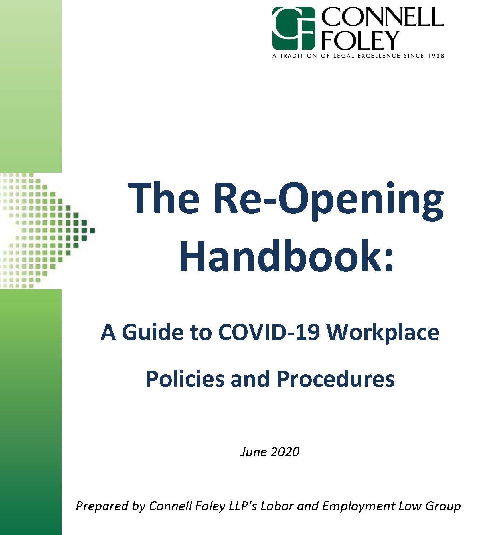 The Re-Opening Handbook: A Guide to COVID-19 Workplace Policies and Procedures